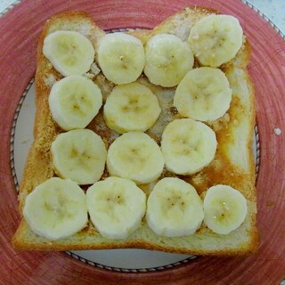 おやつ、朝食に！バナナトースト